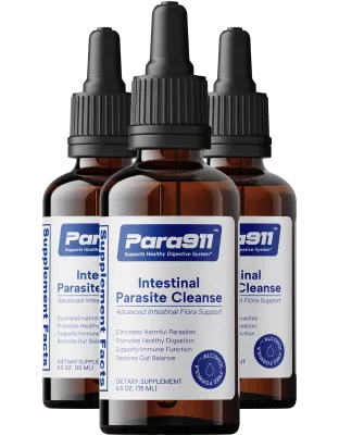 Para911 supplement facts label showing dosage information